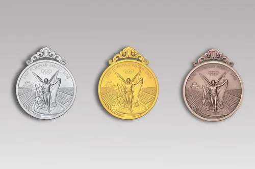 Como dibujar medallas olimpiças - Imagui
