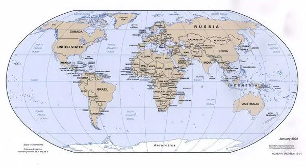 Países del mundo. Artículo de la Enciclopedia.