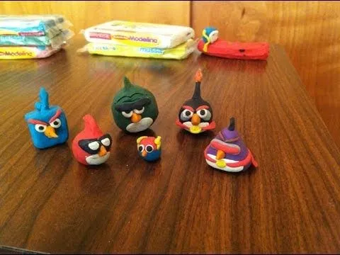 Pajaro Bomba Agry Birds Space de Plastilina - YouTube Pajaro Bomba Agry Birds Space de Plastilina - YouTube