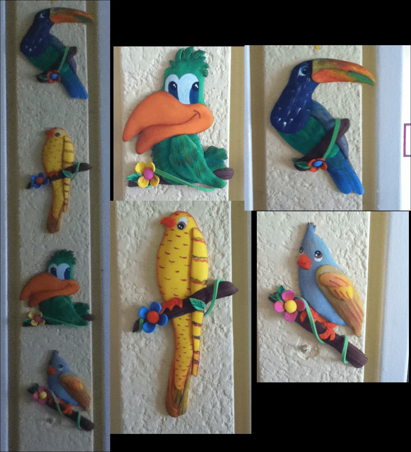 PAJAROS EN FOAMI - Imagui