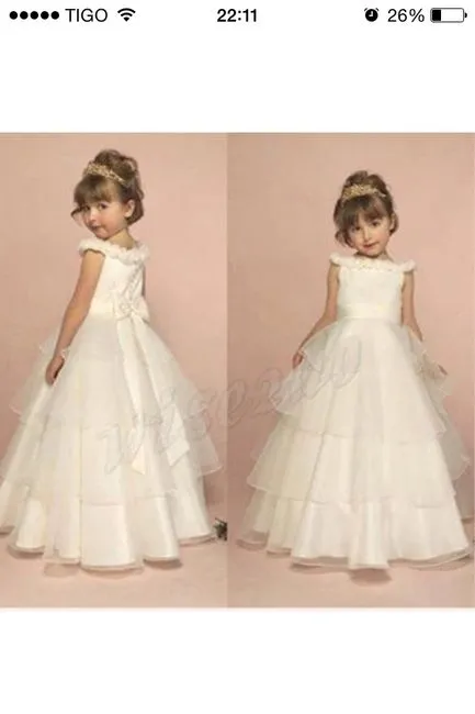 Pajesitas niñas - vestuario