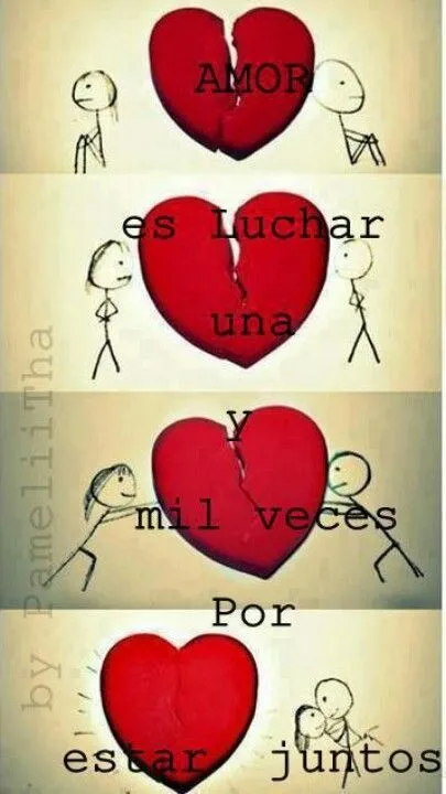 Todo en una sola palabra.... <3 Eu qero o meu amor ='( Tathy ...