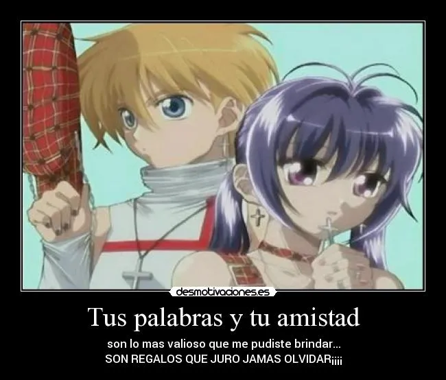 Tus palabras y tu amistad | Desmotivaciones Tus palabras y tu amistad | Desmotivaciones