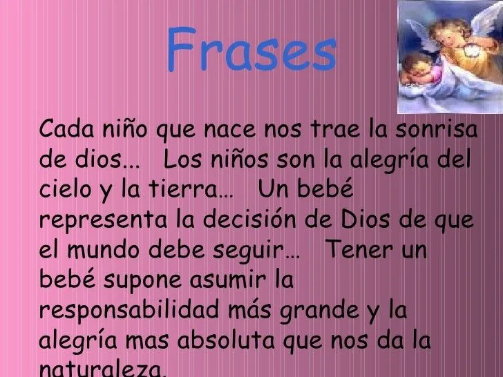 Palabras para un bebé que va a nacer - Imagui