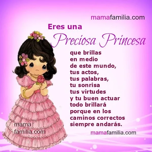 Palabras Bonitas y de Bendición para mi Hija - Mamá y Familia Palabras Bonitas y de Bendición para mi Hija - Mamá y Familia