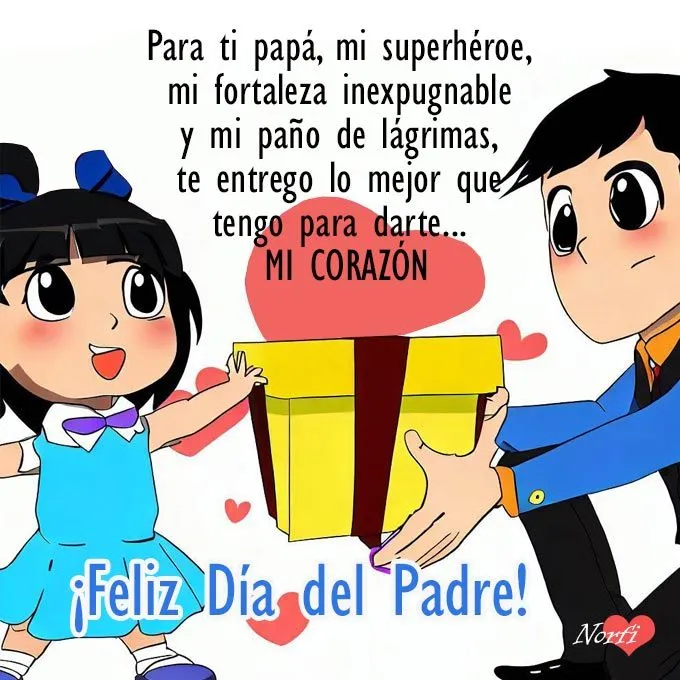 Palabras bonitas y mensajes para felicitar el Día del Padre