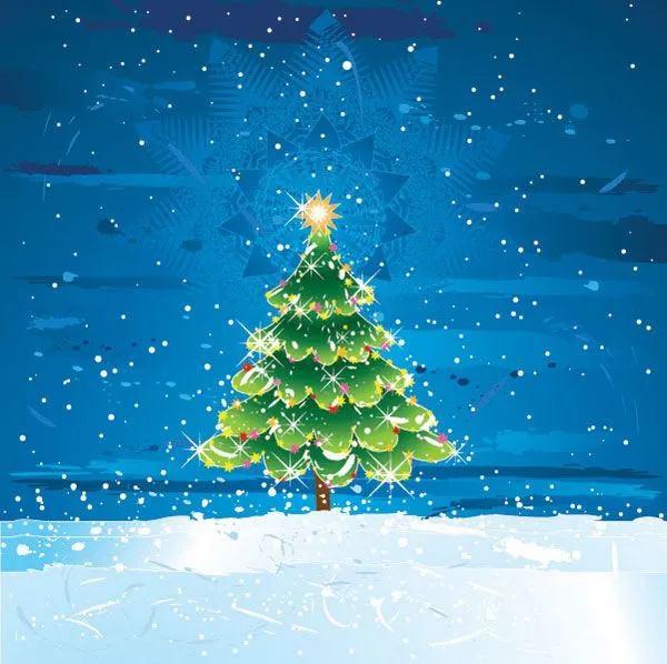 Palabras clave copo de nieve Navidad árbol nieve fondo material de ...