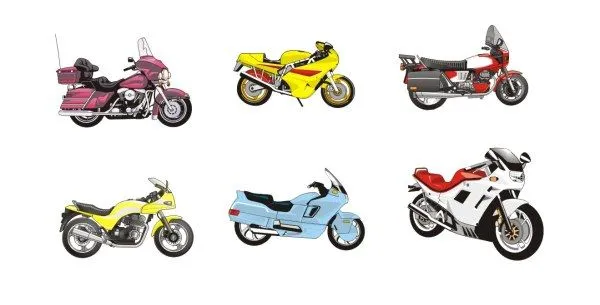 Palabras clave de motos vector de transporte; Free Download