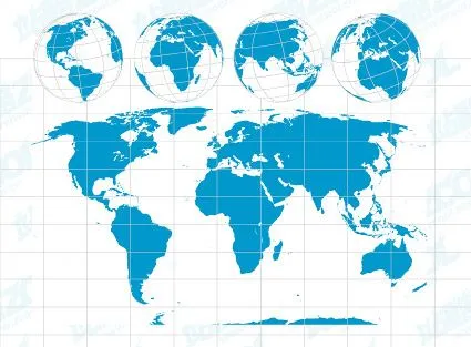 Palabras clave: Vector tierra, mapa, mapamundi, husos horarios ...
