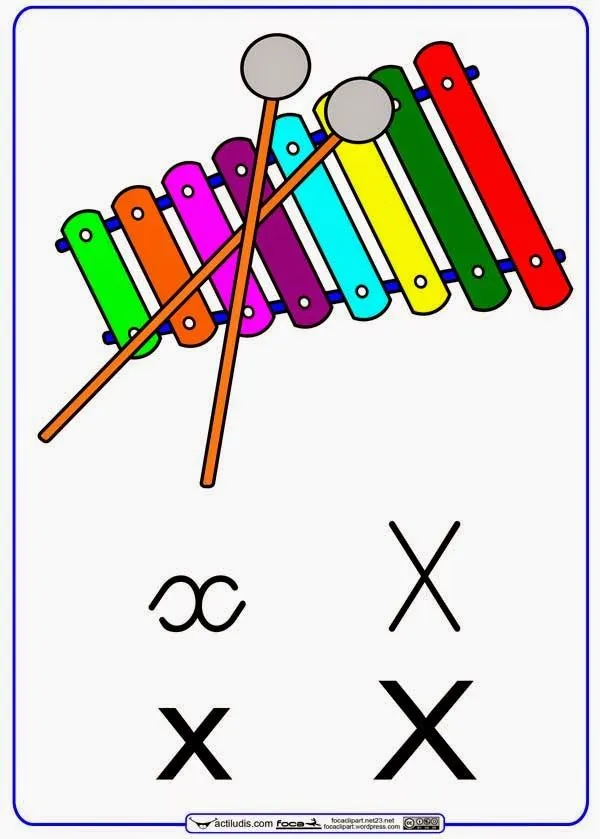 Palabras y frases con x lectoescritura | Material para maestros ... Palabras y frases con x lectoescritura | Material para maestros ...
