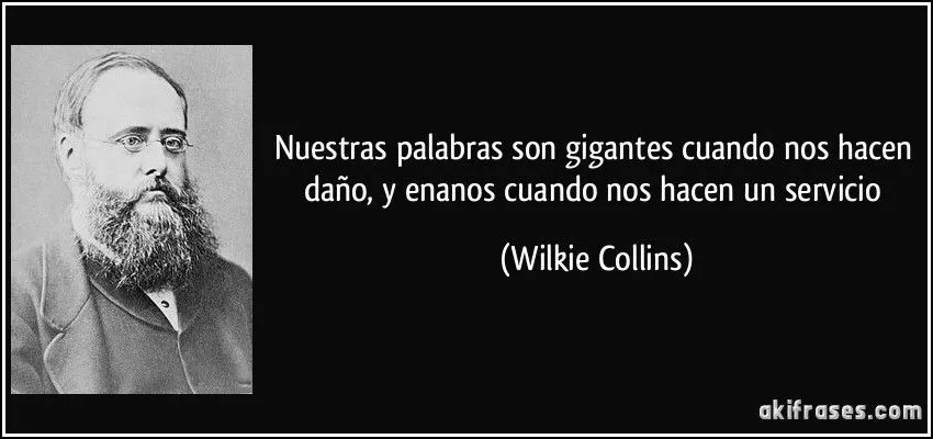 Nuestras palabras son gigantes cuando nos hacen daño, y enanos... Nuestras palabras son gigantes cuando nos hacen daño, y enanos...