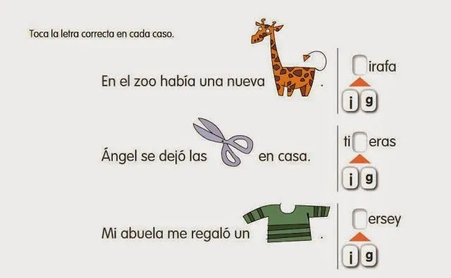 Palabras e Imágenes con JA JE JI JO JU - Para niños Palabras e Imágenes con JA JE JI JO JU - Para niños