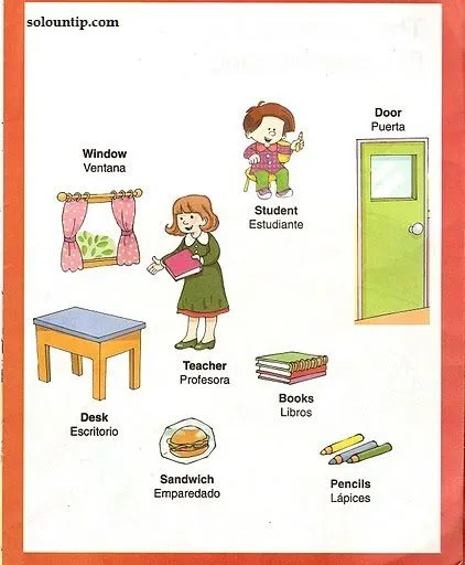 Palabras en ingles para niños ~ Solountip.com Palabras en ingles para niños ~ Solountip.com