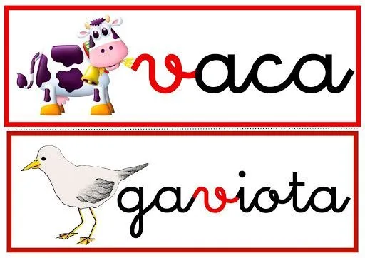 Palabras con V | Lecto-escriptura | Pinterest