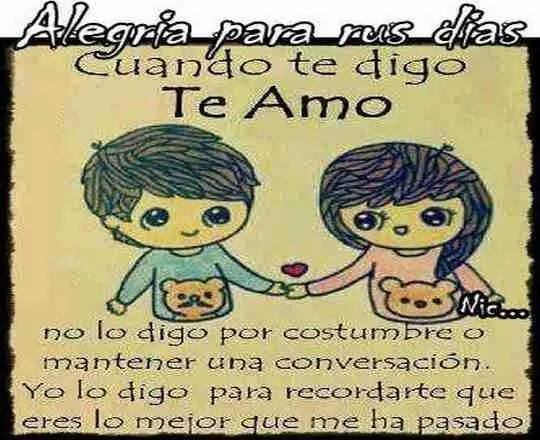 Palabras lindas de amor para enamorar ~ Mensajes de amor