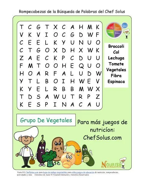Palabras tomadas del libro de cuentos nutrición Bruno Bróculi. A ... Palabras tomadas del libro de cuentos nutrición Bruno Bróculi. A ...