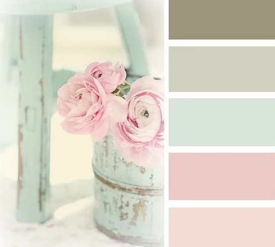 Paleta de colores , combinaciones con el color rosa | Decora y ...