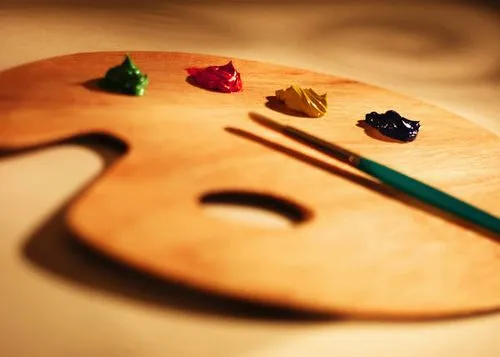 PALETA DE UN PINTOR Colouring Pages