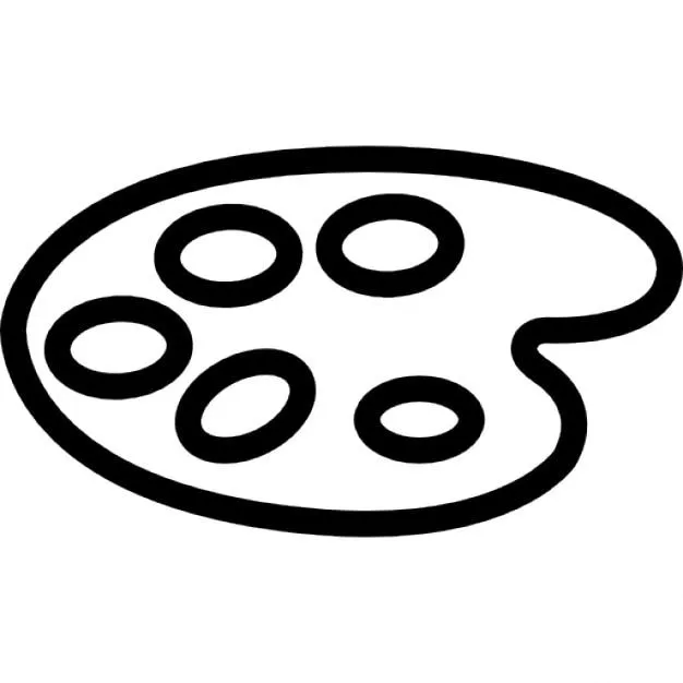 Paleta de pintura para colorear | Descargar Iconos gratis Paleta de pintura para colorear | Descargar Iconos gratis