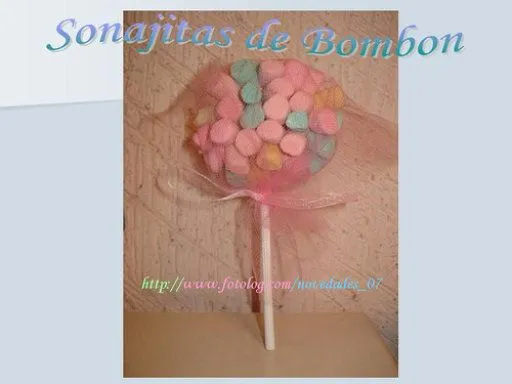 Paletas de bombón, ramos de chuches y similares | Aprender ...