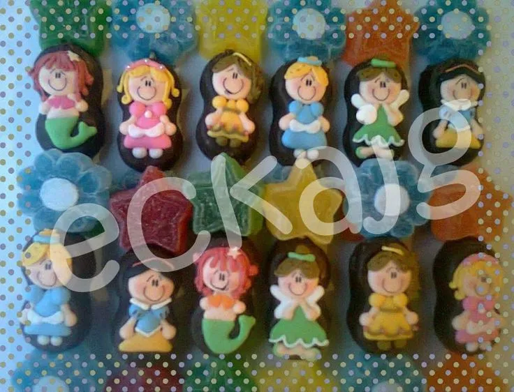 paletas de bubulubu decoradas con princesas y gomitas | bubulubus ... paletas de bubulubu decoradas con princesas y gomitas | bubulubus ...