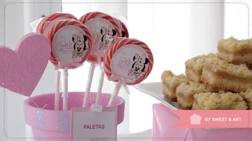 Paletas de la Minnie - Imagui