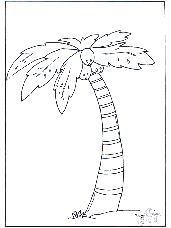 Dibujos.org / Diversos / Verano / Palmera