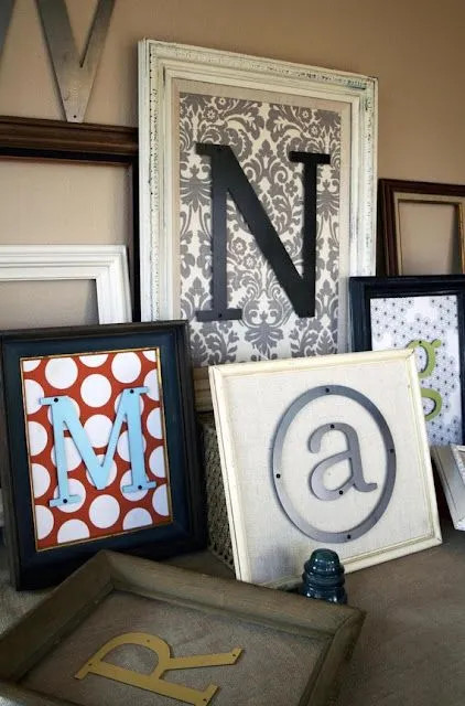 COSAS DE PALMICHULA: DECORANDO CON LETRAS MAYUSCULAS COSAS DE PALMICHULA: DECORANDO CON LETRAS MAYUSCULAS