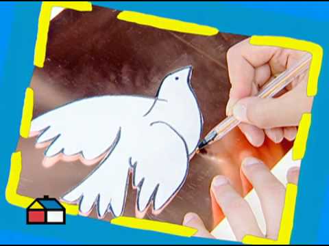 Cómo hacer una paloma decorativa? - YouTube Cómo hacer una paloma decorativa? - YouTube