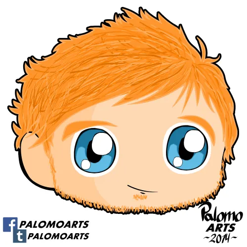 PalomoArts • Dibujos del Momento Ed Sheeran Chibi Face Visita... PalomoArts • Dibujos del Momento Ed Sheeran Chibi Face Visita...
