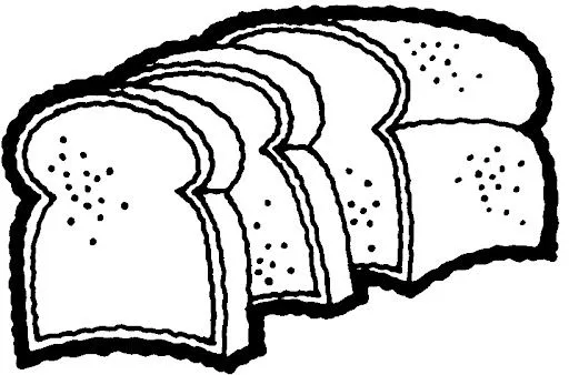 PAN DE MOLDE DIBUJOS PARA COLOREAR | Dibujos para colorear PAN DE MOLDE DIBUJOS PARA COLOREAR | Dibujos para colorear