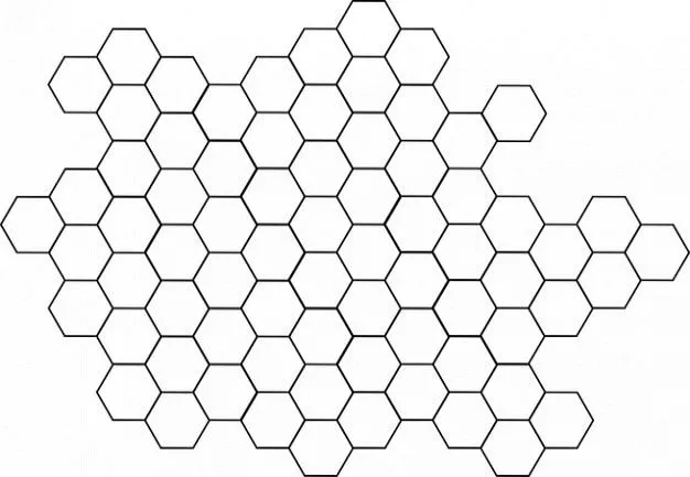azulejo patrón de panal de abeja colmena hexágono | Descargar ...