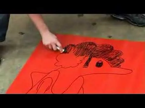 Haciendo las pancartas - YouTube