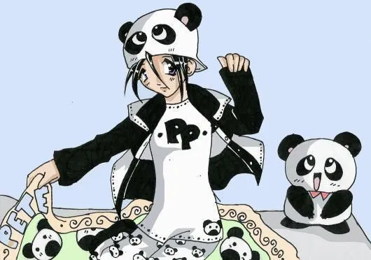 Pandas Anime - Imagui