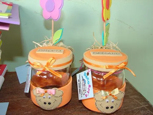 Recuerdos con frascos de gerber para 3 años - Imagui
