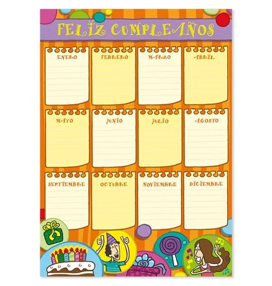 Panel Cumpleaños Escolar -> http://www.masterwise.cl/productos/43 ...