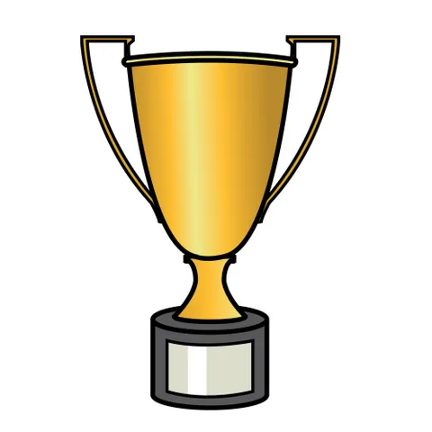 Dibujo de una copa trofeo - Imagui