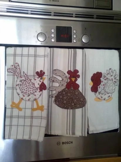 Paños de cocina de patchwork algodón 100% hecho a mano ... Paños de cocina de patchwork algodón 100% hecho a mano ...