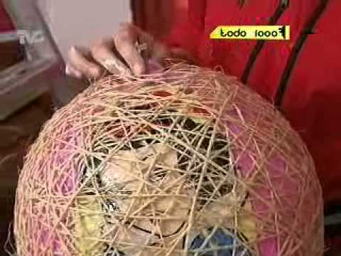 Cómo hacer una Pantalla de Lámpara (TXM) - YouTube Cómo hacer una Pantalla de Lámpara (TXM) - YouTube