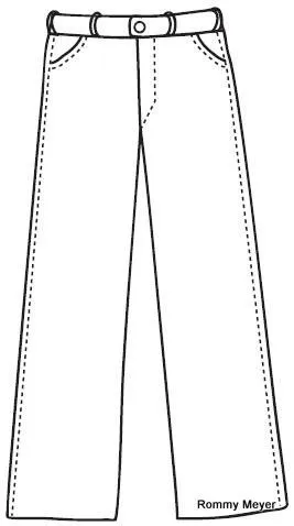 PANTALON DE DIBUJO - Imagui