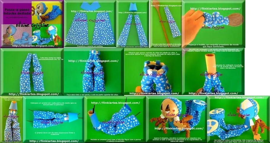 Como hacer pantalon de fofuchas - Imagui