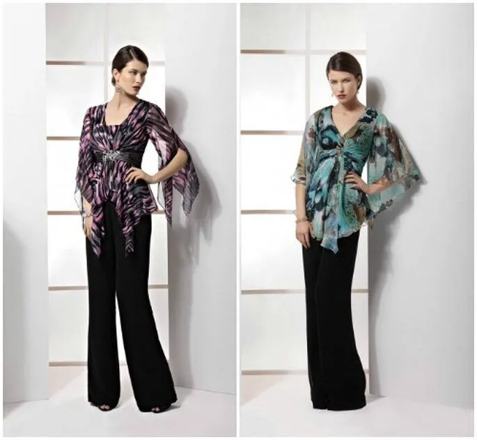 Pantalone-nero-e-bluse-con- ...
