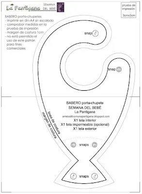 La Pantigana: BABEROS... SEMANA DEL BEBÉ (