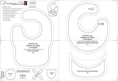 La Pantigana: BABEROS... SEMANA DEL BEBÉ (