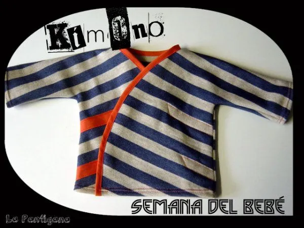 La Pantigana: TUTORIAL KIMONO DE BEBÉ ... SEMANA DEL BEBÉ (V-b)