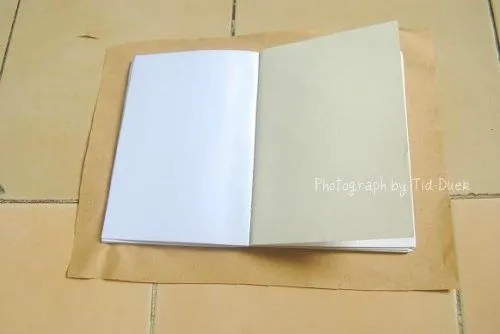 PANTIP.COM : J8198242 How to : สมุดบันทึกมักง่าย แต่ประหยัดนะก๊ะ ...
