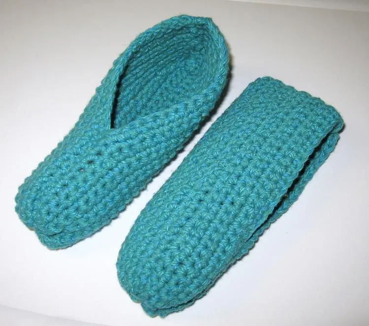 Pantoufles au crochet | 3 petites mailles