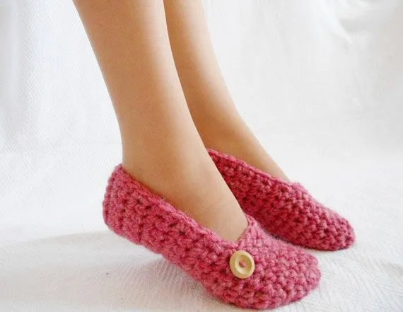 Pantuflas de lana pantuflas crochet pantuflas de mujer. por Lacebox Pantuflas de lana pantuflas crochet pantuflas de mujer. por Lacebox
