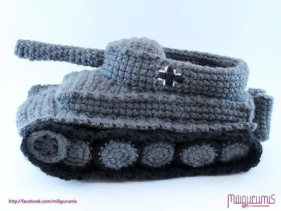 Pantuflas de tanque de la segunda guerra mundial con todo y patrón ...