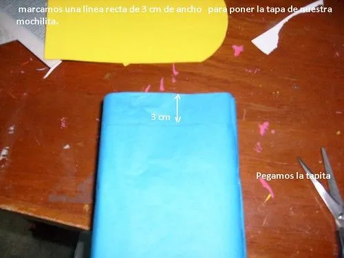 PAP Dulcero mochilita.. con caja de leche tetrapack PAP Dulcero mochilita.. con caja de leche tetrapack